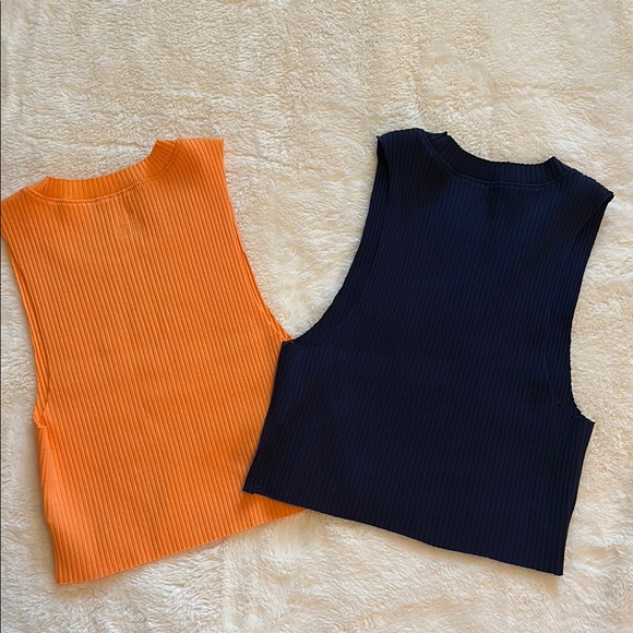 Aerie bundle ribbed tank tops - Picture 2 of 2